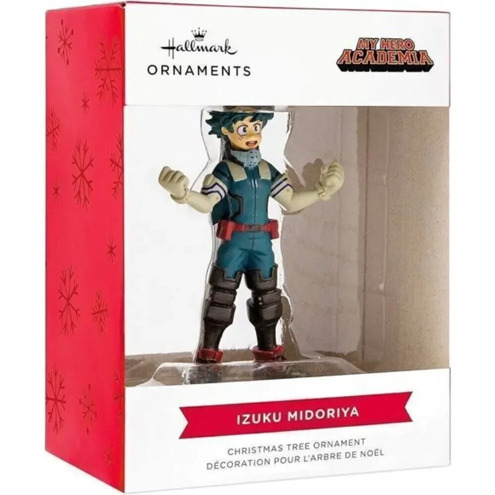 New Hallmark My Hero Academia Izuku Midoriya Christmas Tree Ornament